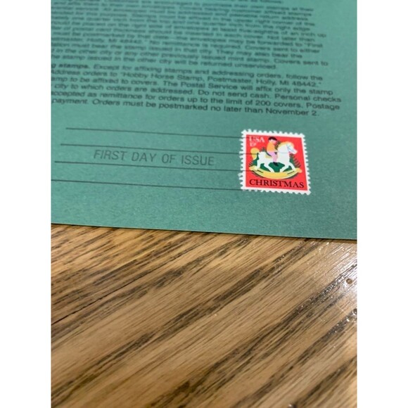 (30) USPS Stamp First Day Issue Announcements - Picture 11 of 12